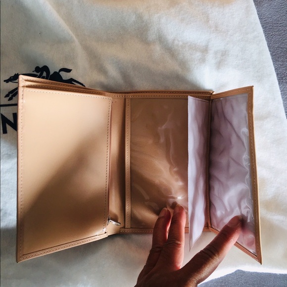 Genuine leather tote & matching wallet - Picture 7 of 12